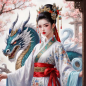 Preview: Diamond Painting Chinesische Mythologie mit Drache